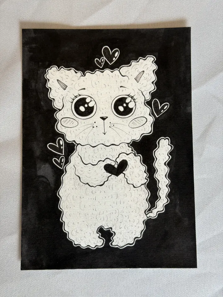 Art lover кот
